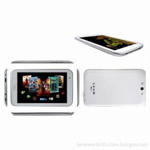 7-inch Quad-core Tablet PCs with GPS, 3.7V, 2,800mAh Battery Capacity